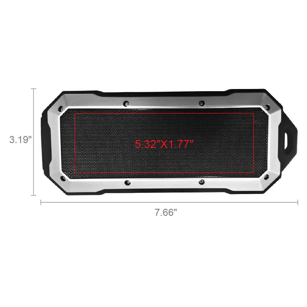 McClurg Outdoor Waterproof Bluetooth Speaker