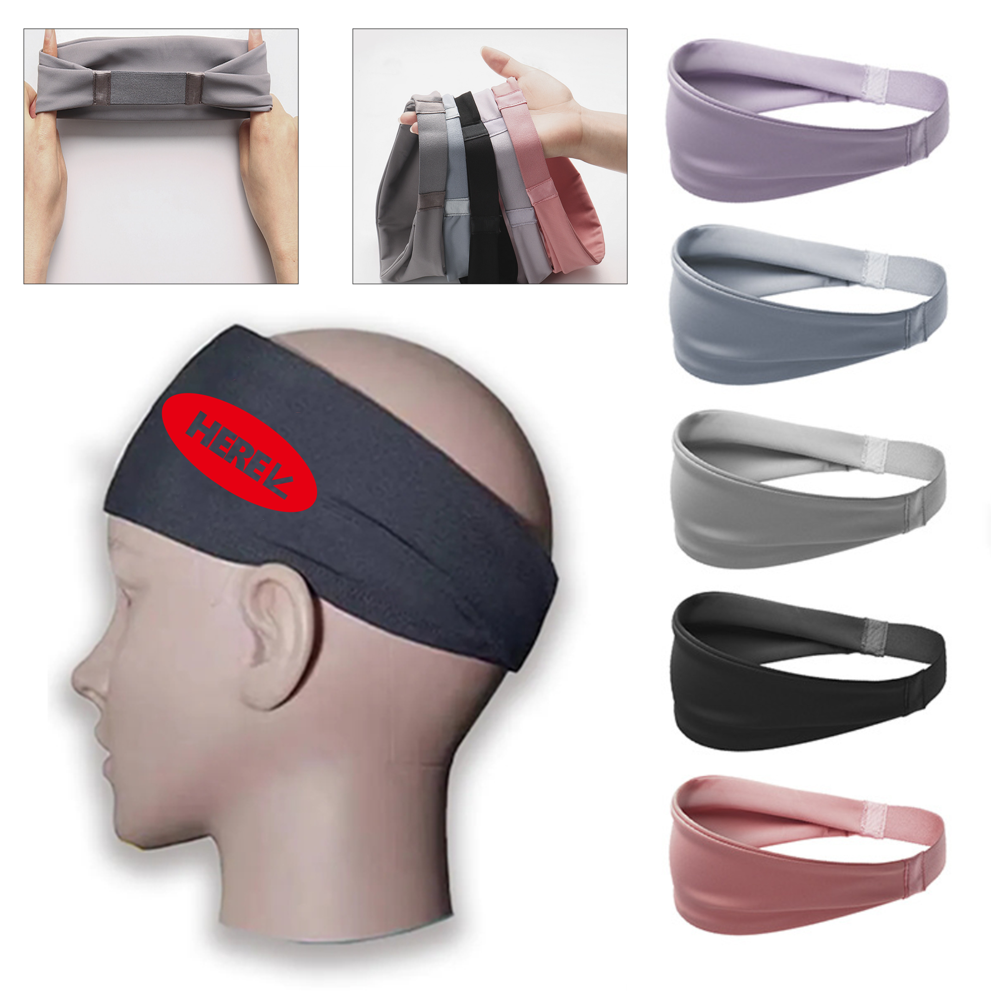 Sports Headbands - Moisture Wicking Design 2