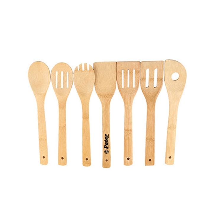 Bamboo Spoon Set Of 7 Kitchen Utensils 2