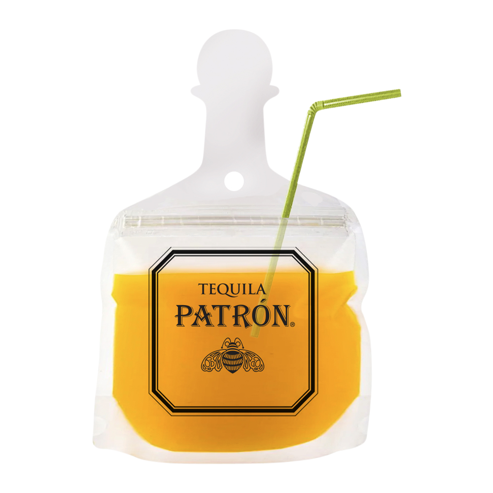 Custom Drink Pouches (16oz), Resealable 6