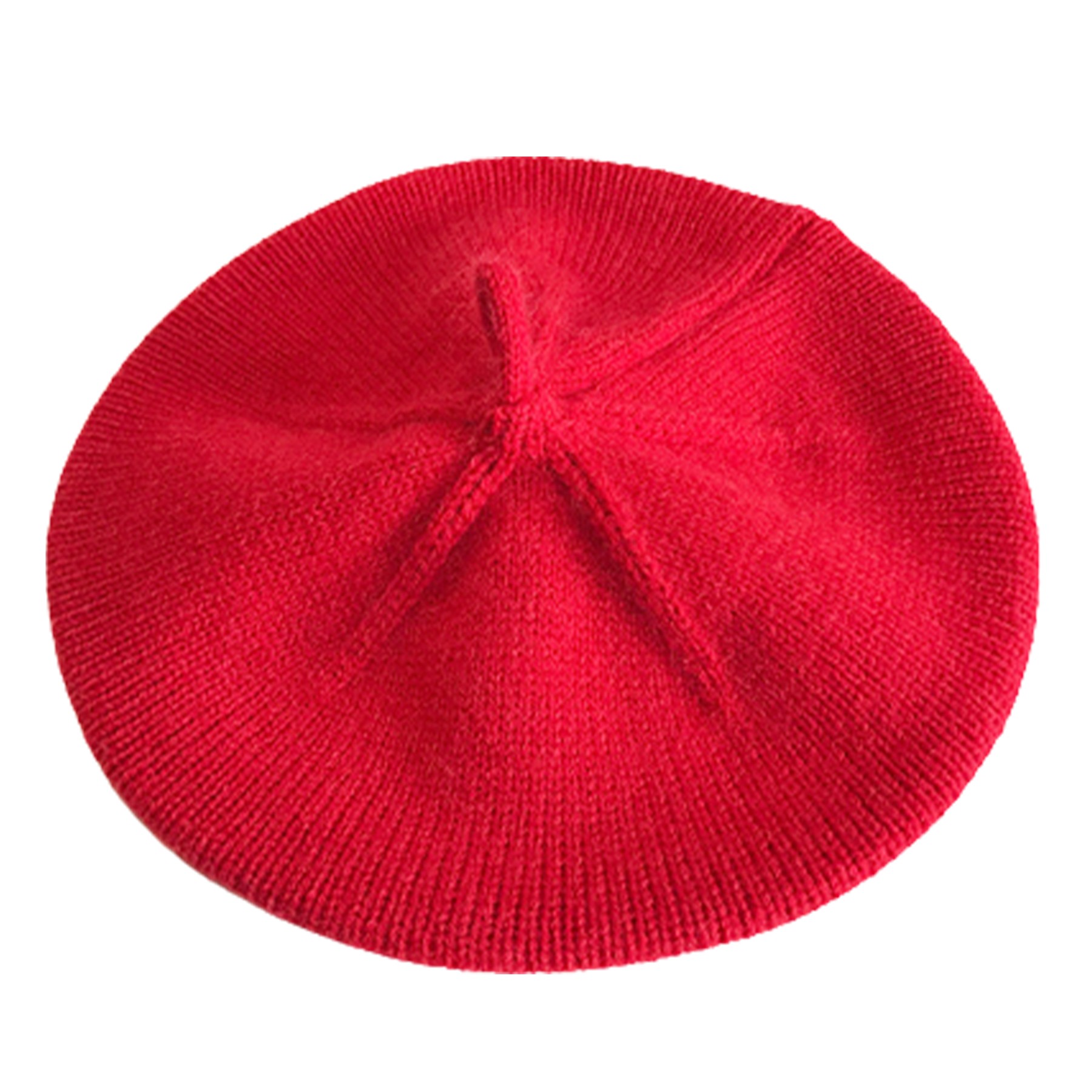 Kids Knitted Beret Beanie 8