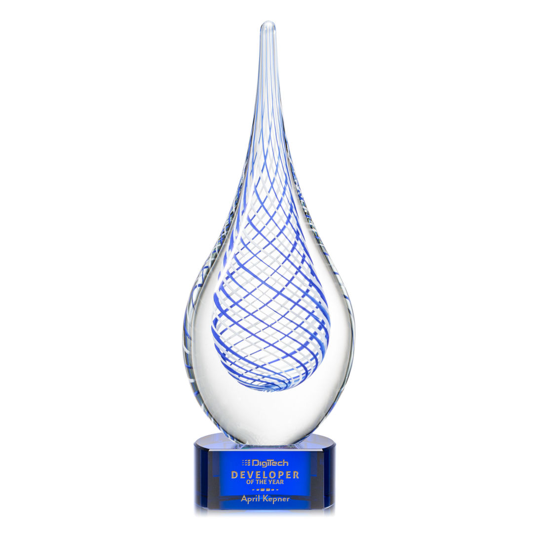 Kentwood Award on Paragon Base - Blue 8