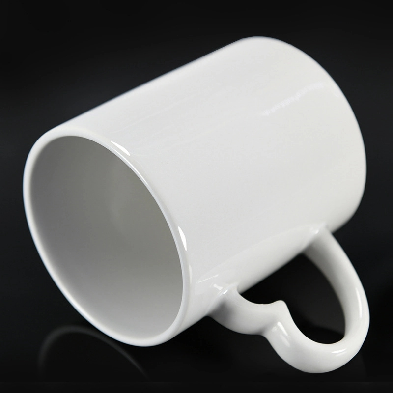 Custom 11 Oz sublimation blank mug with Heart handle 6