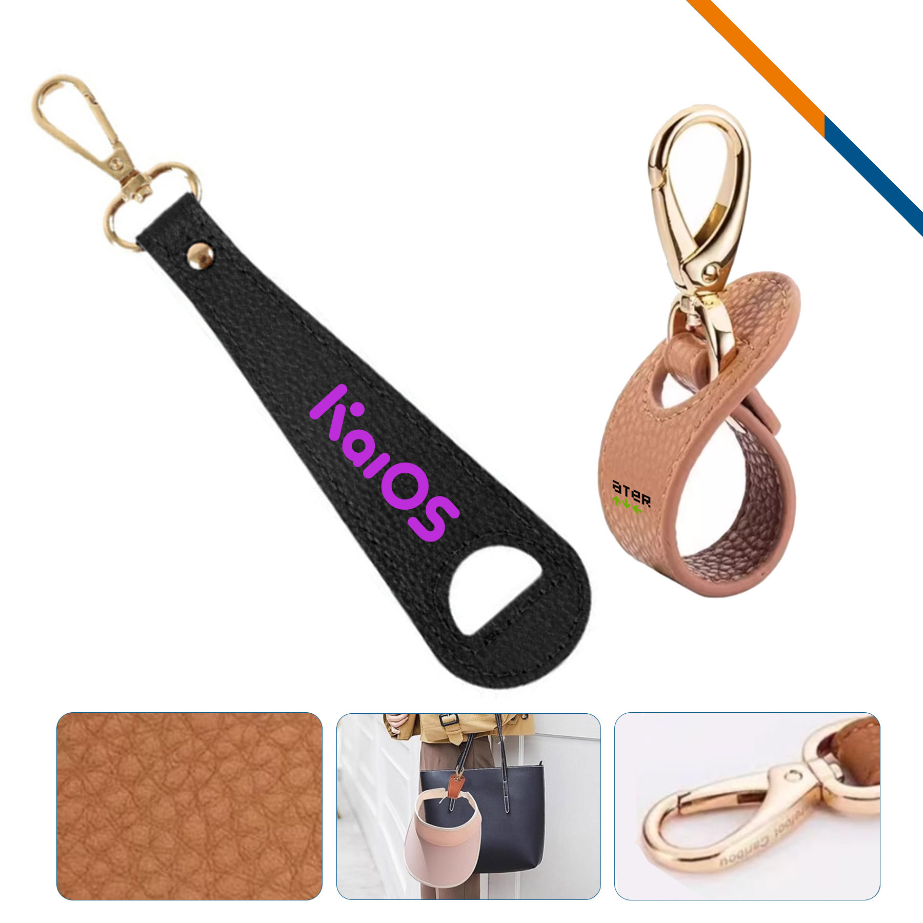 Clipov PU Leather Hat Clip 2