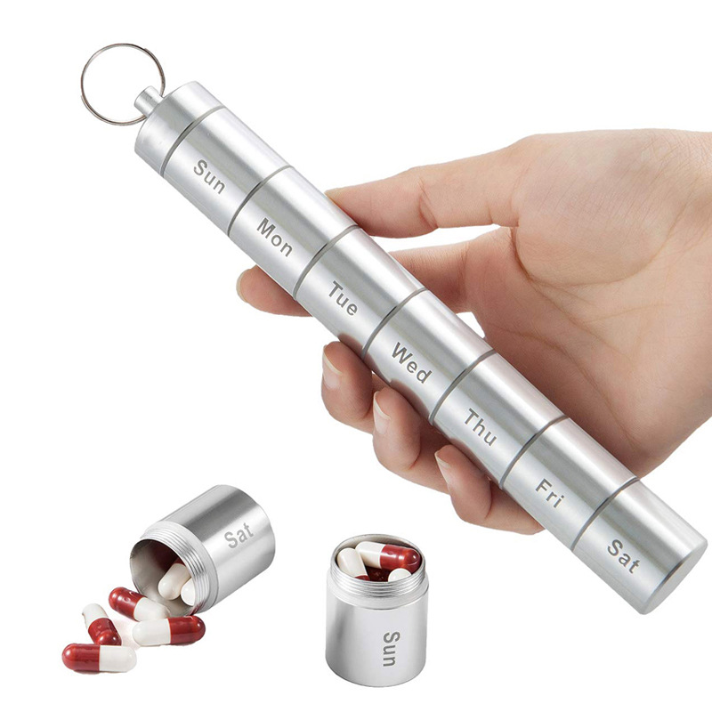 7-Day Metal Pill Box 4