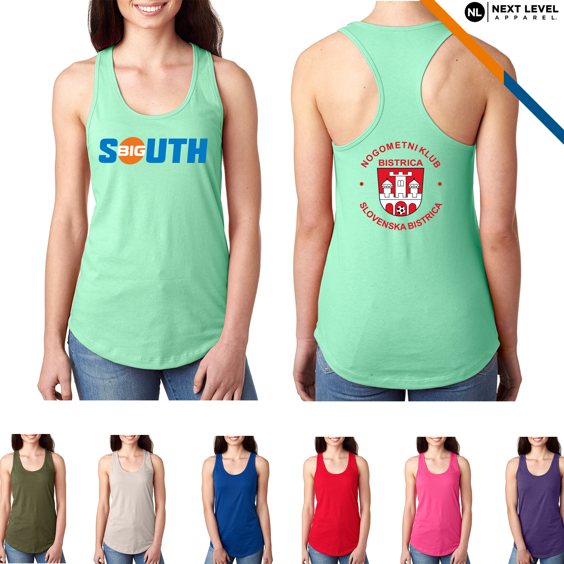 Next Level® Women's Racerback Tank Tops 6