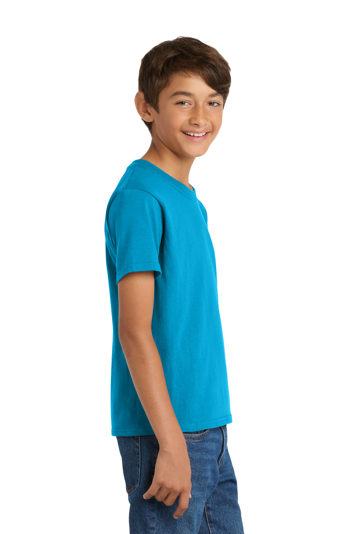 Port & Co Youth Core Cotton Tee. PC54Y 507