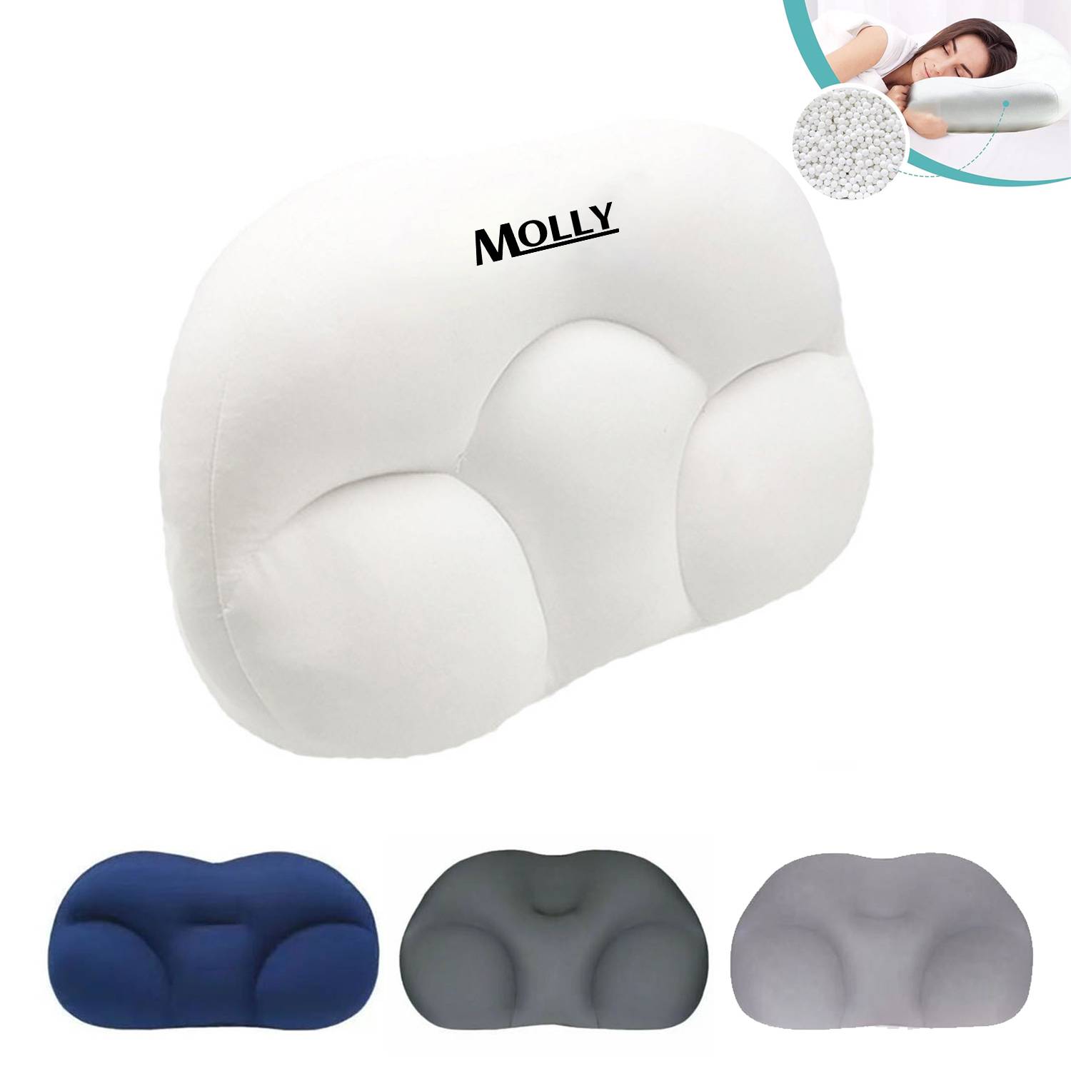 Ergonomic Soft Neck Support Pillow 2