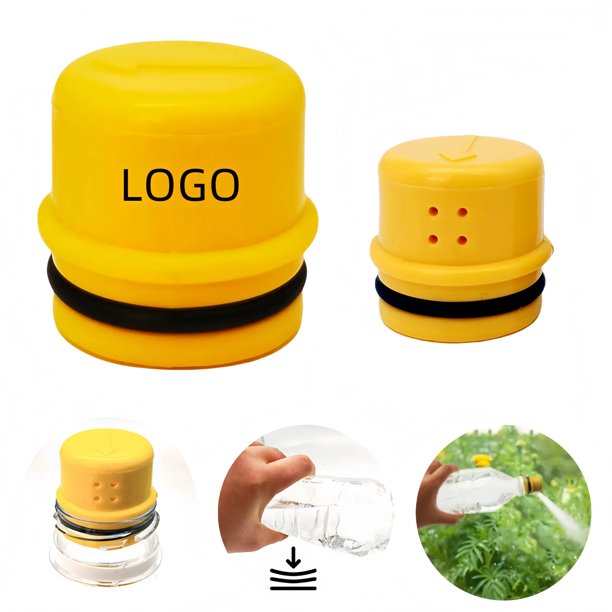 Plastic Bottle Cap Sprinkler 2