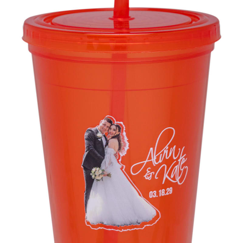 Custom Double Wall Tumbler - 16 Oz. 25
