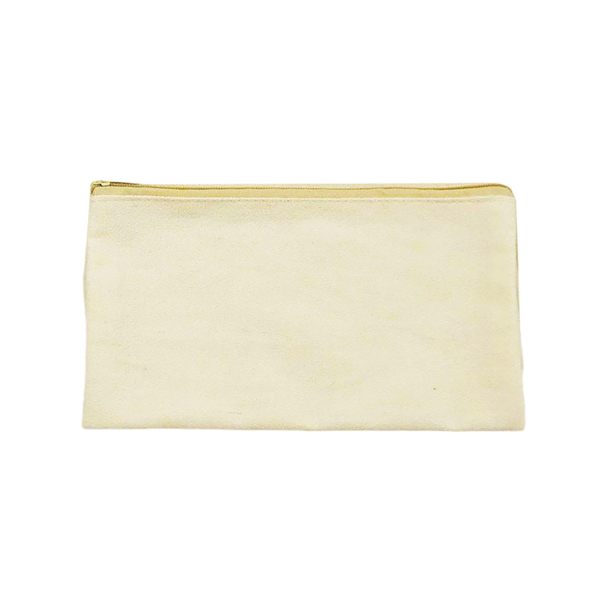Canvas Zipper Pencil Pouch Organizer Multipurpose Bag 7.9" X 6" 10