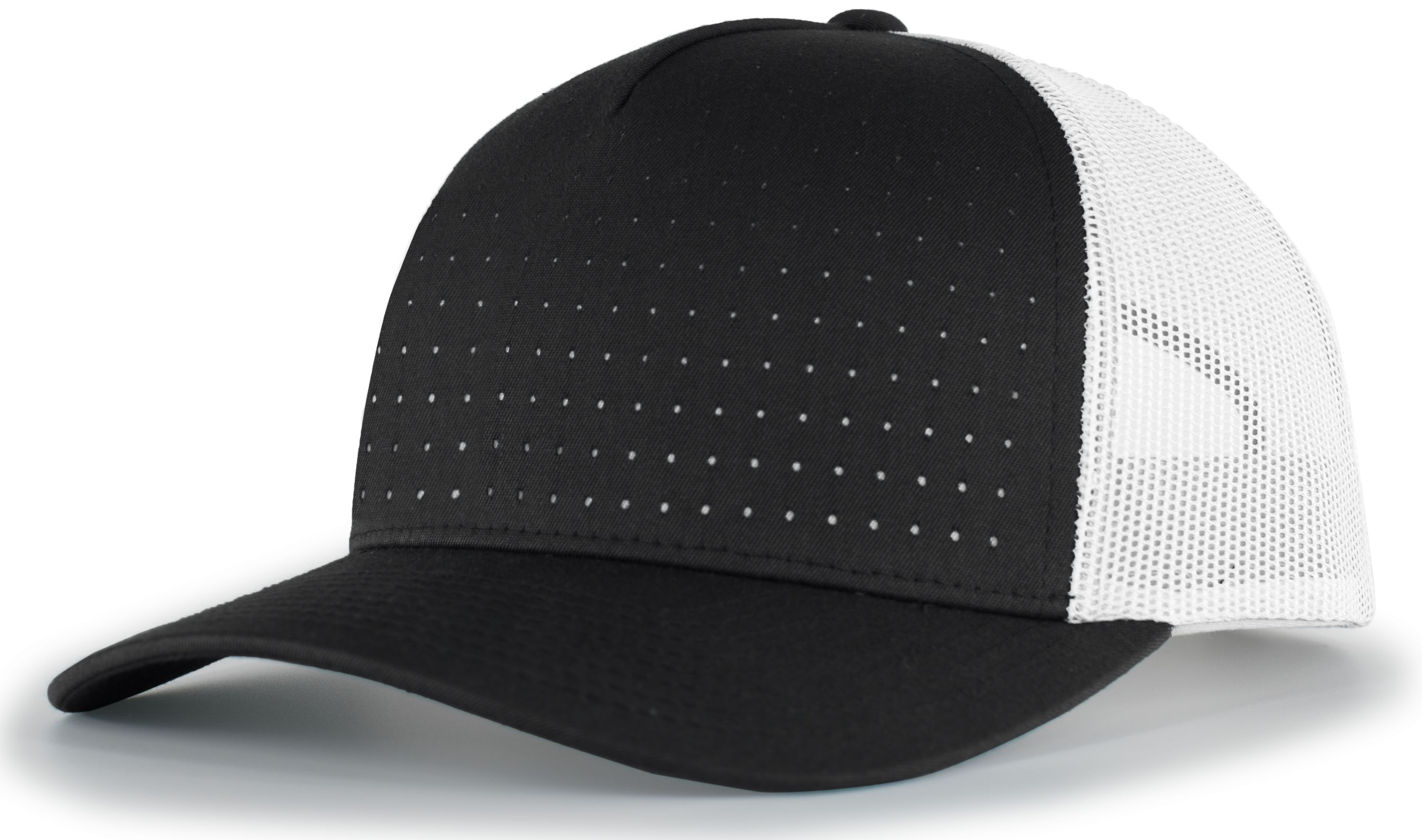 Perforated 5-Panel Trucker Snapback Cap 9