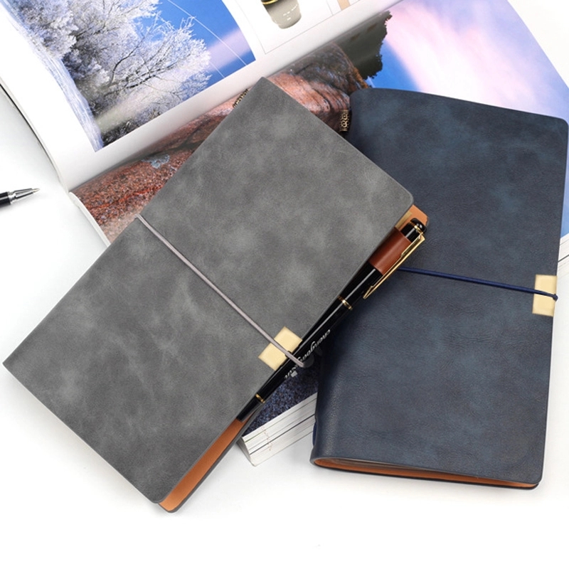 PU Leather A6 Business Travel Journal Pocket Notebook 12