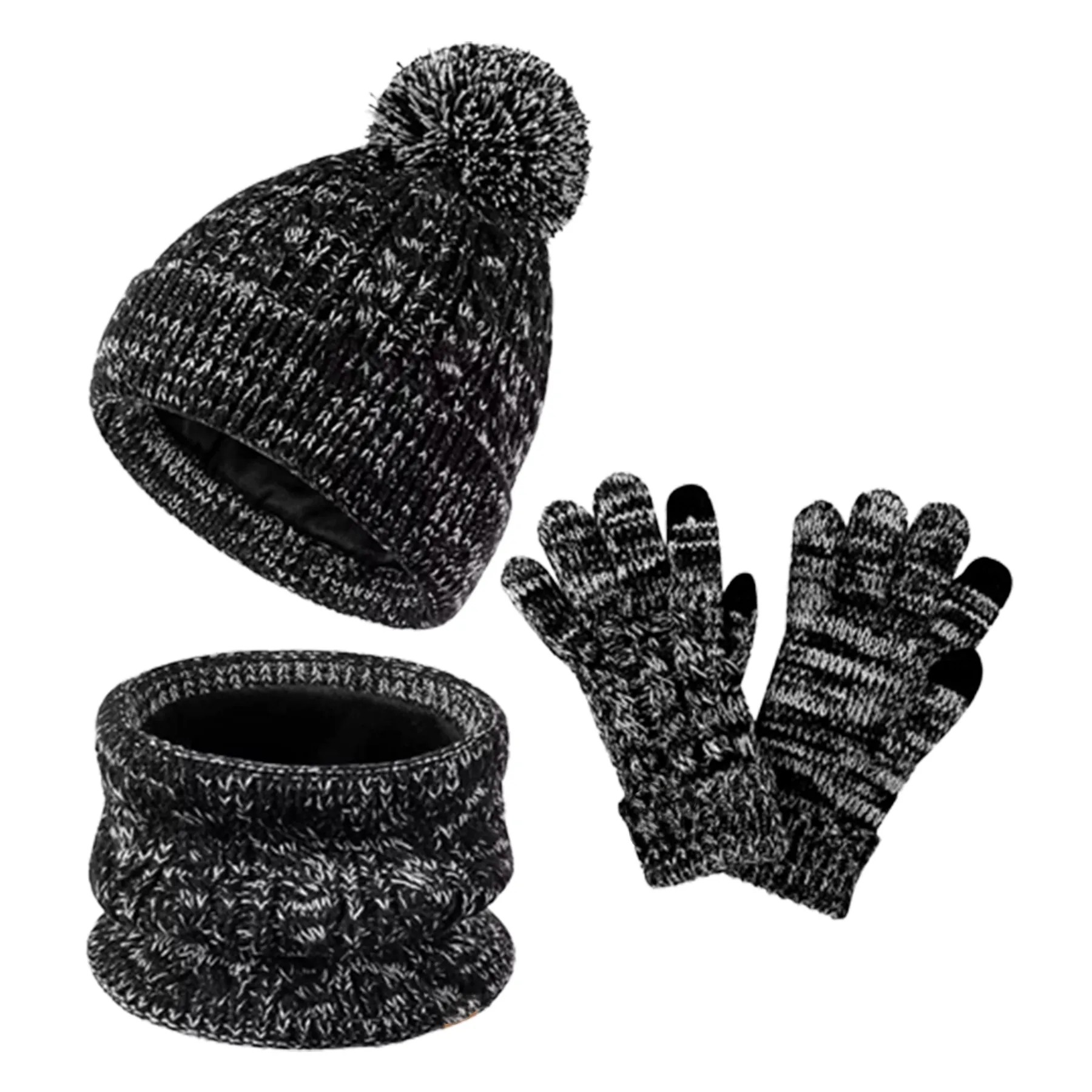 Kids Hat Scarf Gloves Set 5