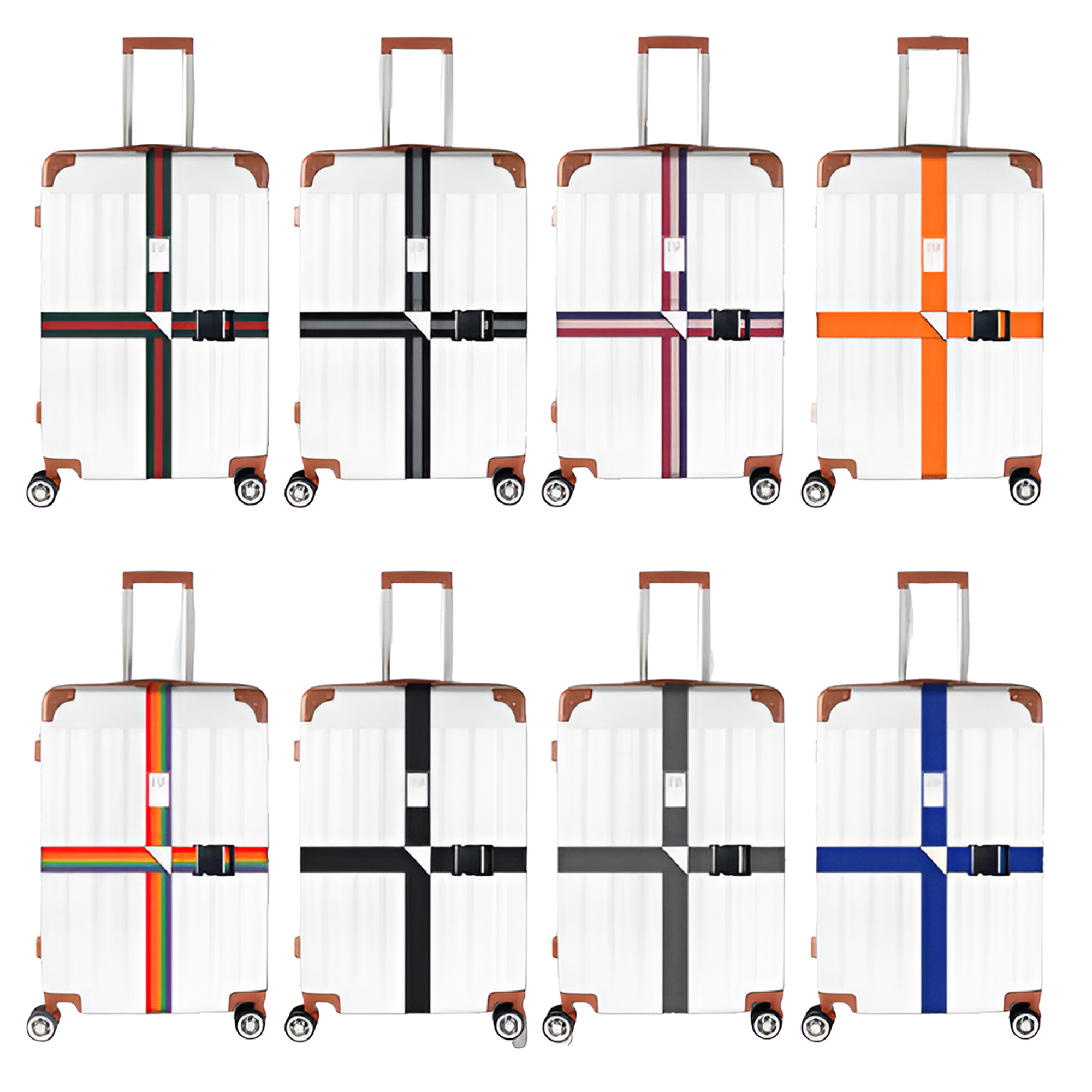 Adjustable Luggage Tie Straps 5
