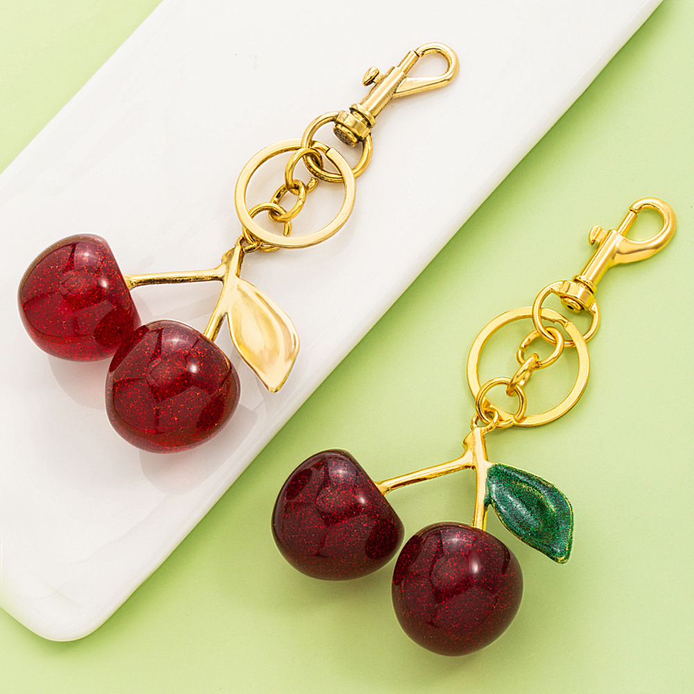 Keychain Cherry Bag Charms 12