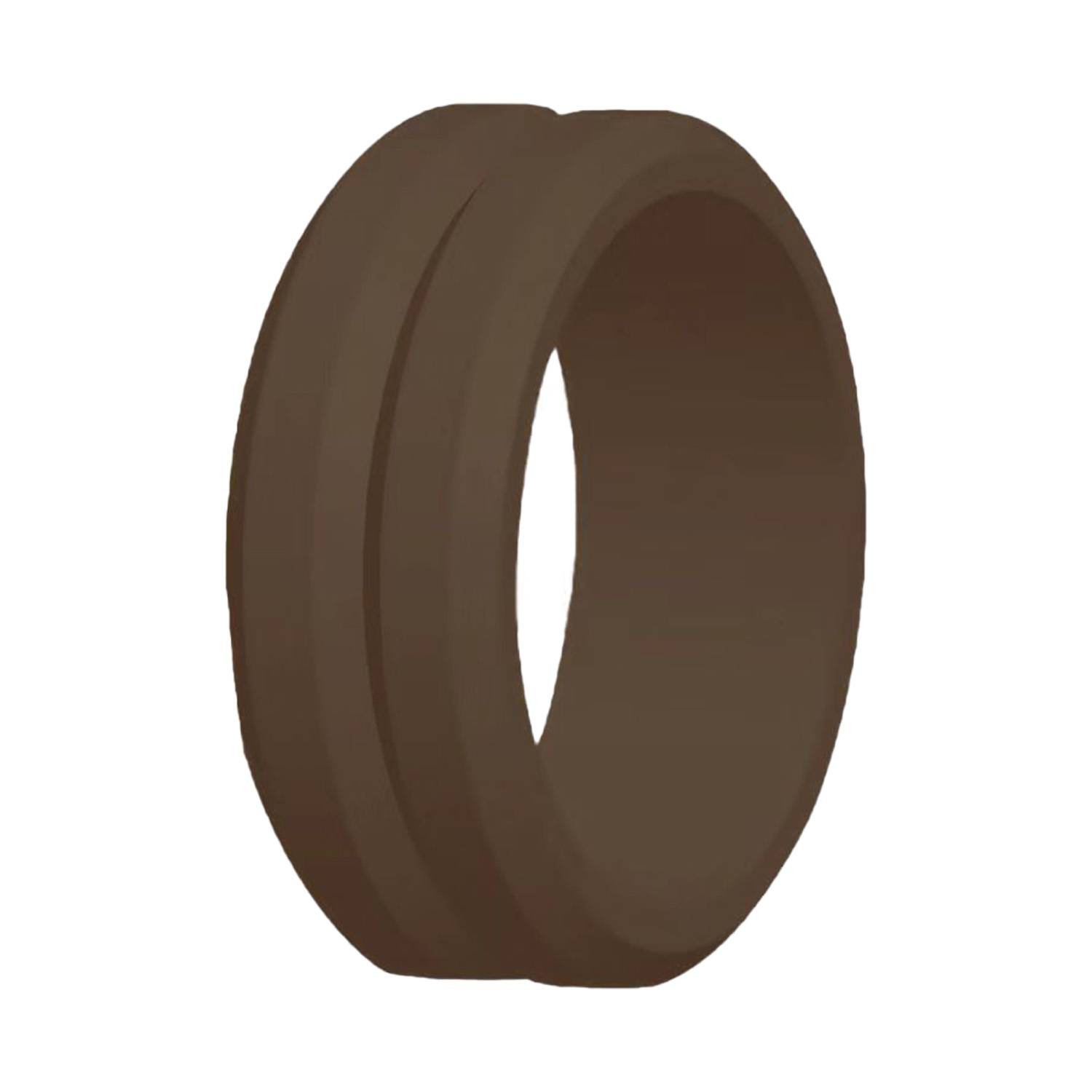 V-Groove Silicone Ring for Men – Flexible & Durable 5