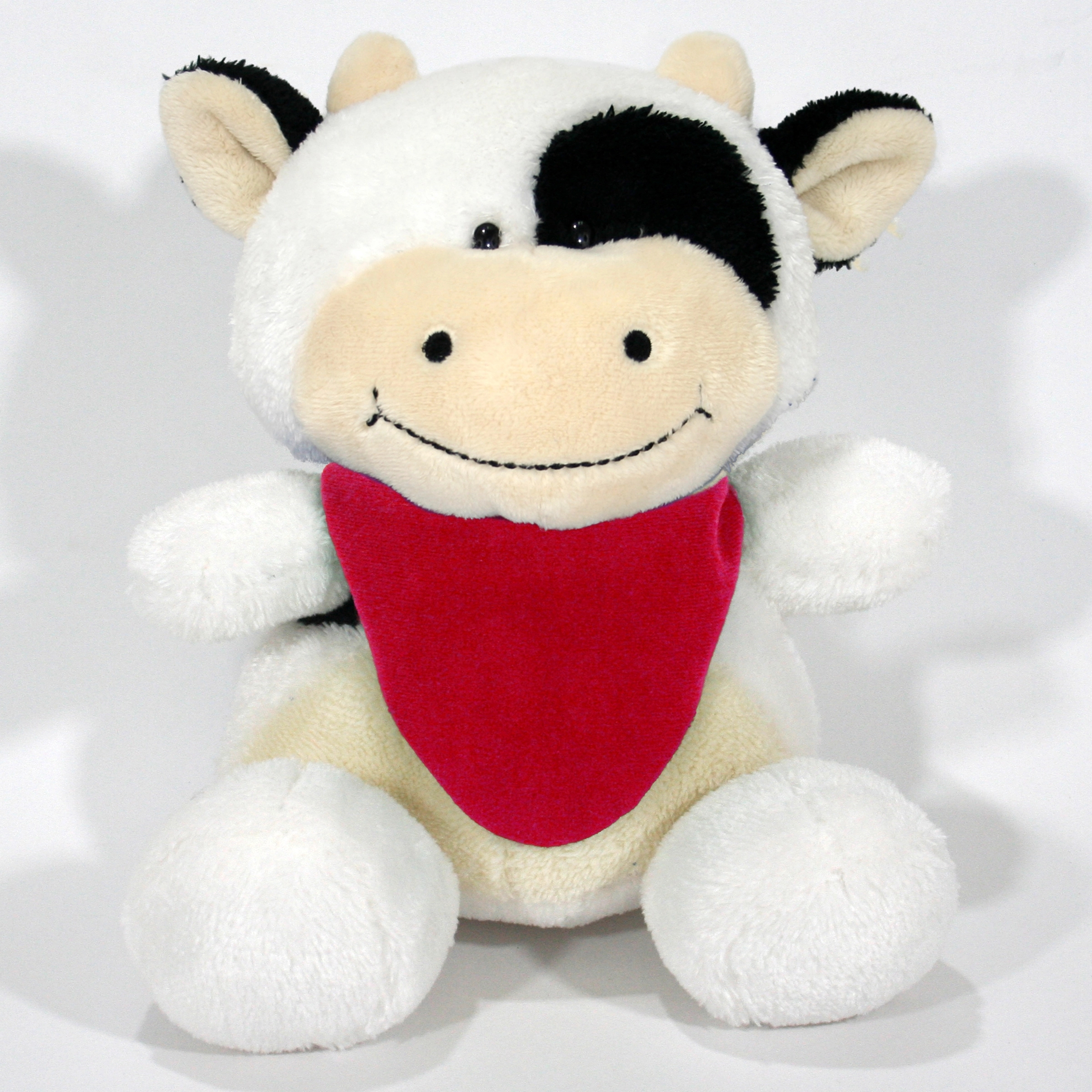 10" Smiling Faces Sitting Cow 10