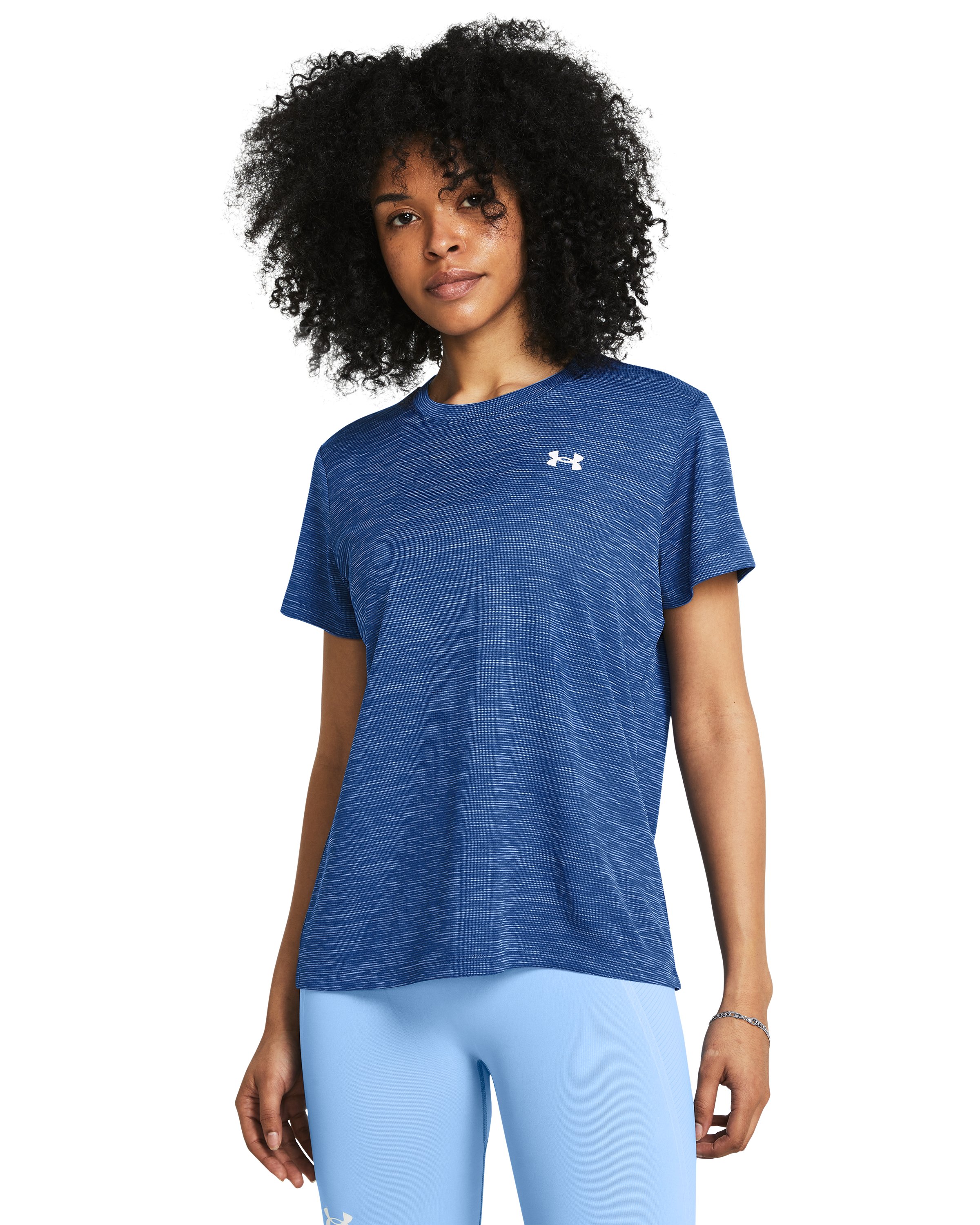 UA Tech Textured Women's Short Sleeve 3