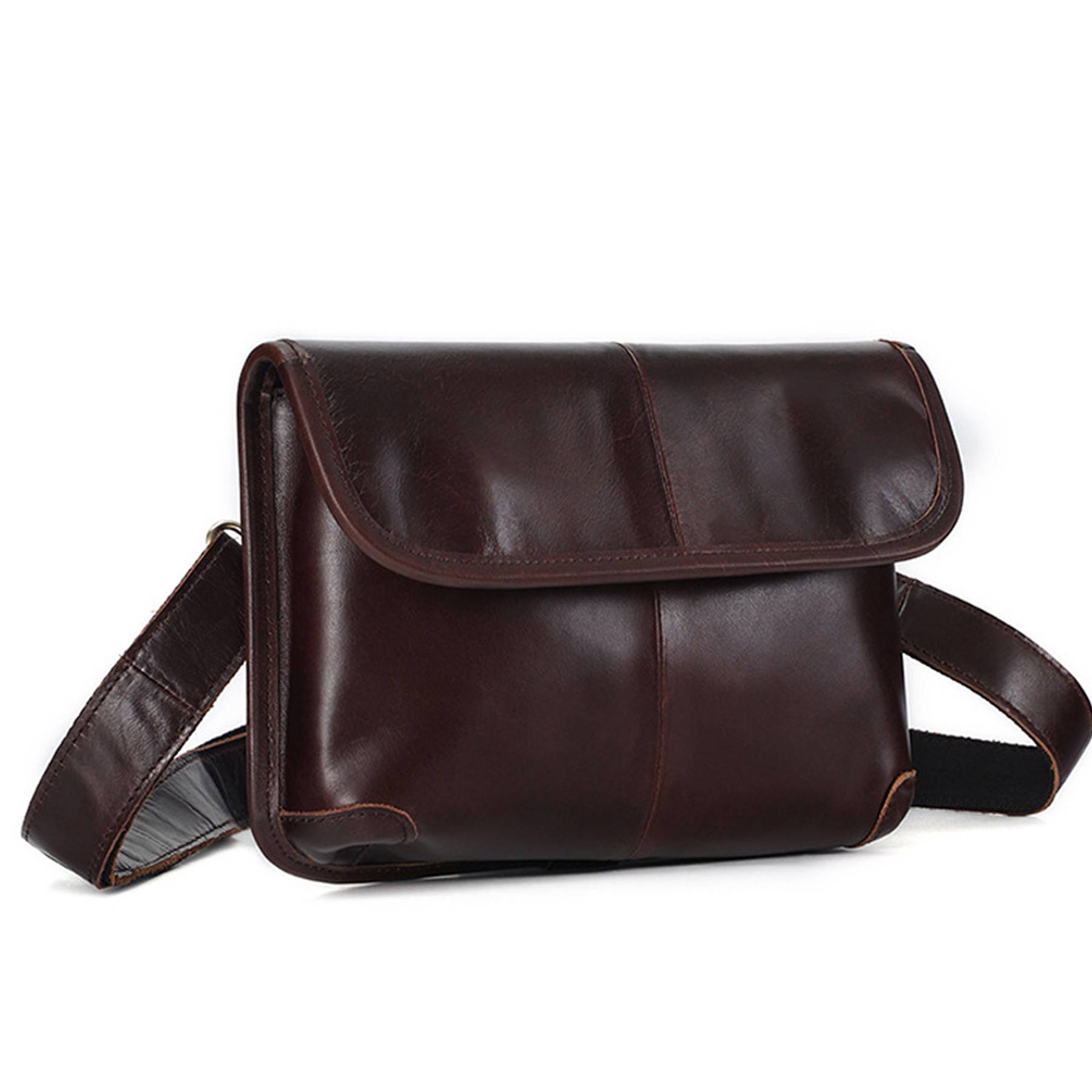 Leather Crossbody Messenger Bag for Men 3