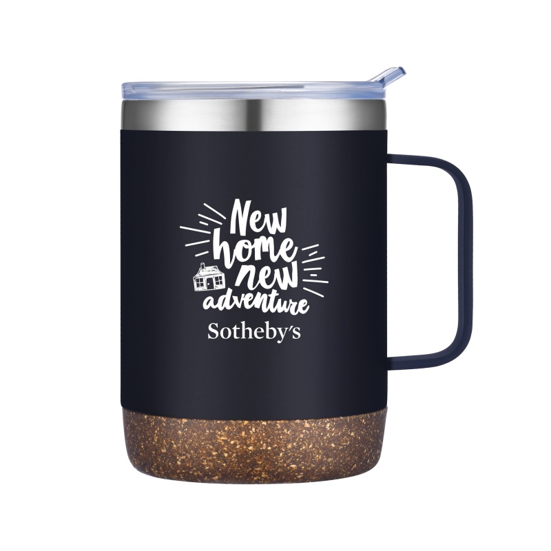 12 oz. Vacuum Mug with Cork Bottom 5