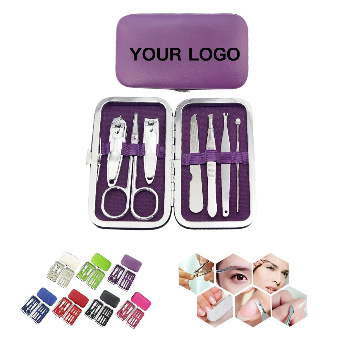 Portable Manicure Set with Case 5