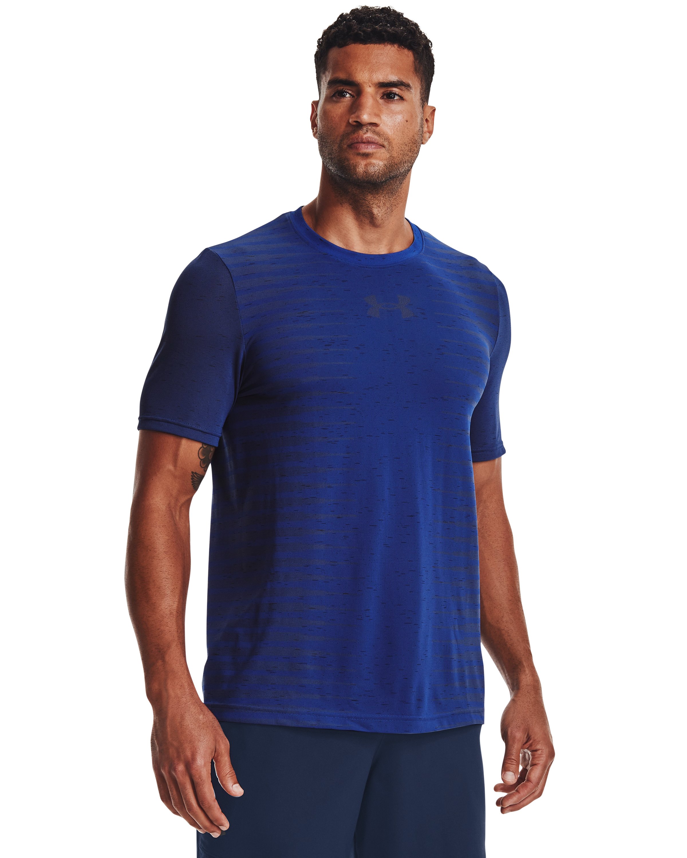 UA Seamless Wordmark Men's Short Sleeve 3