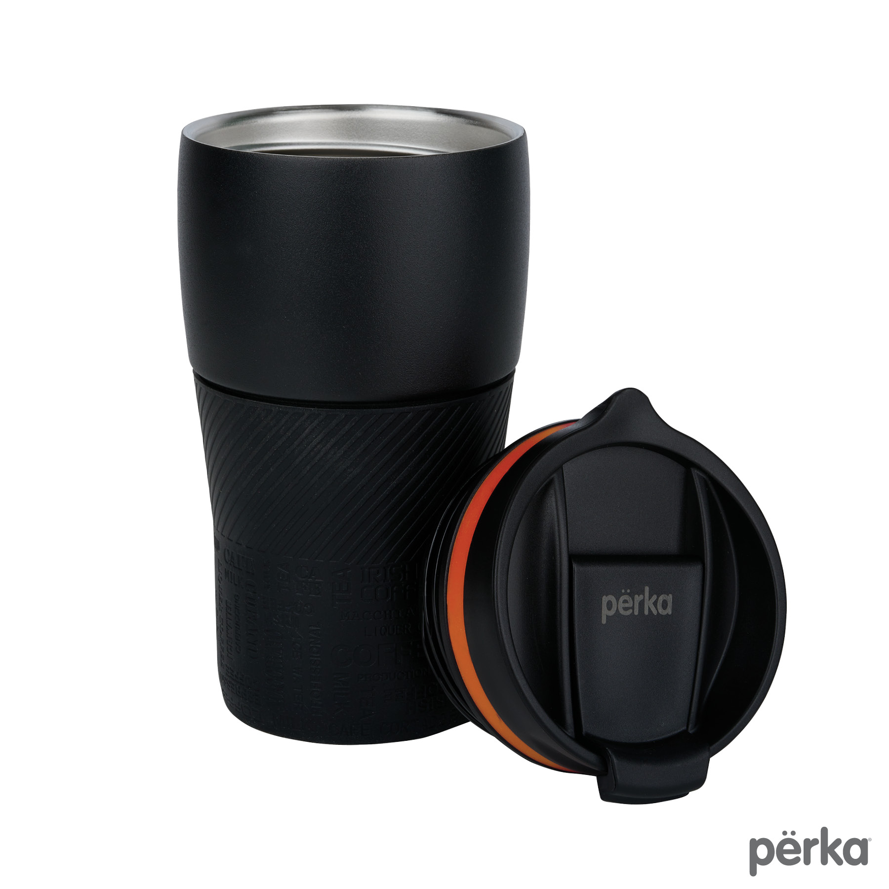 Perka® Cortado 12 oz. Double Wall Recycled Stainless Steel Coffee Tumbler 99