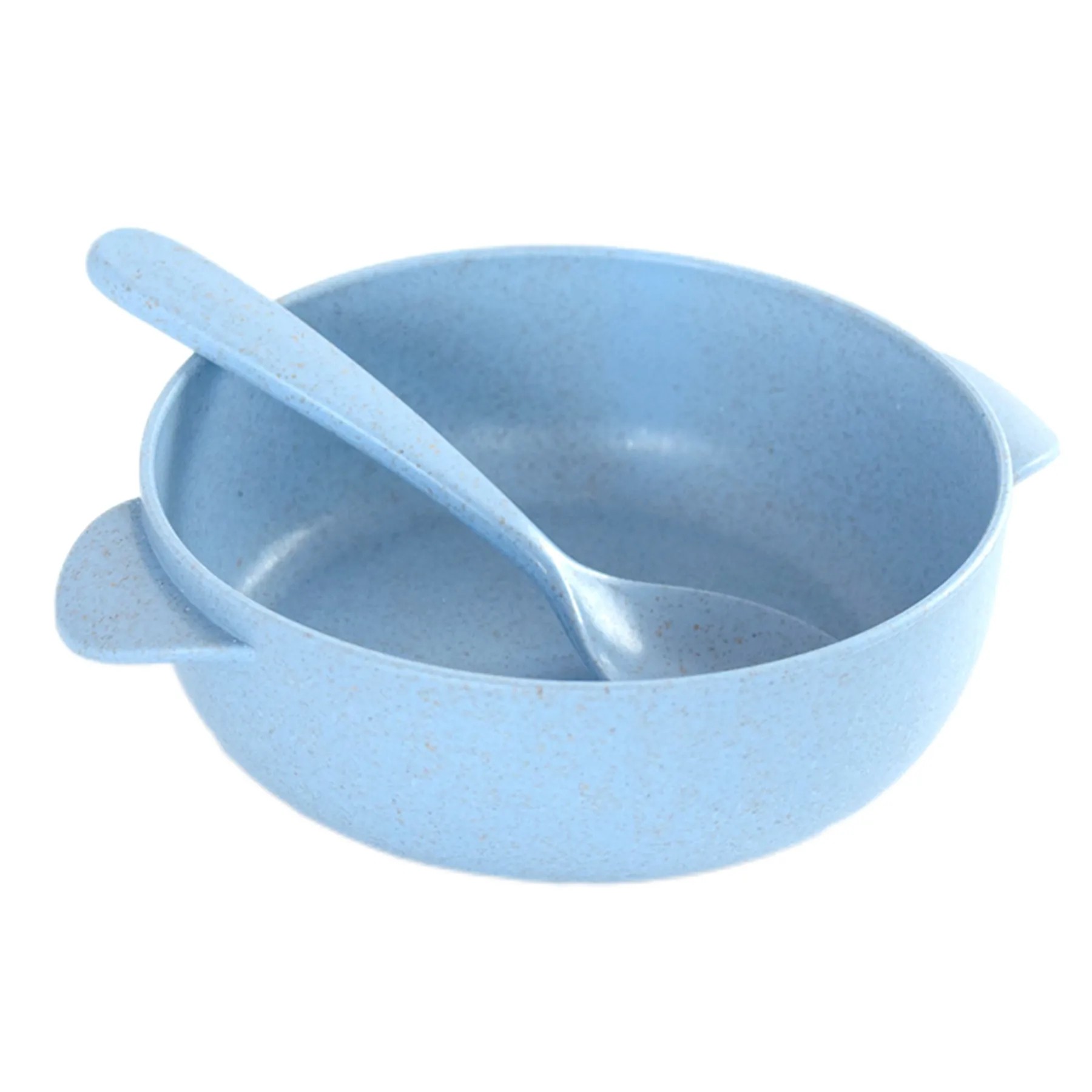 Reusable Wheat Straw Baby Bowl Sets 3