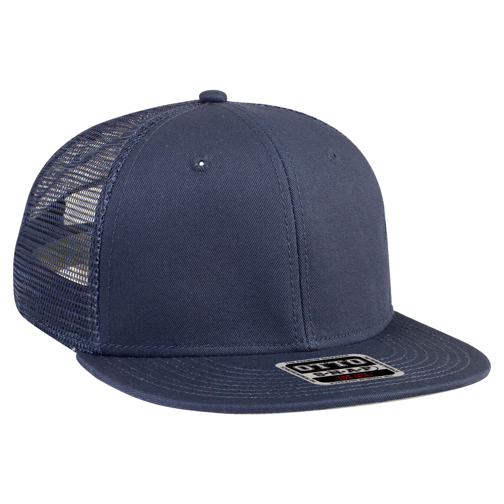 OTTO CAP® OTTO SNAP 6 Panel Pro Style Mesh Back Trucker Snapback Hat 104