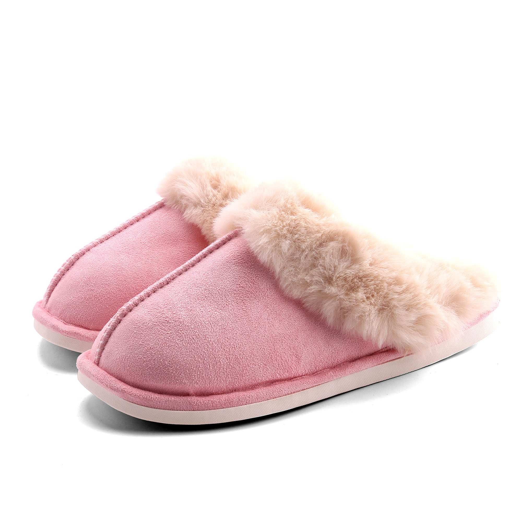 Soft Plush Slippers with Custom Embroidery 2