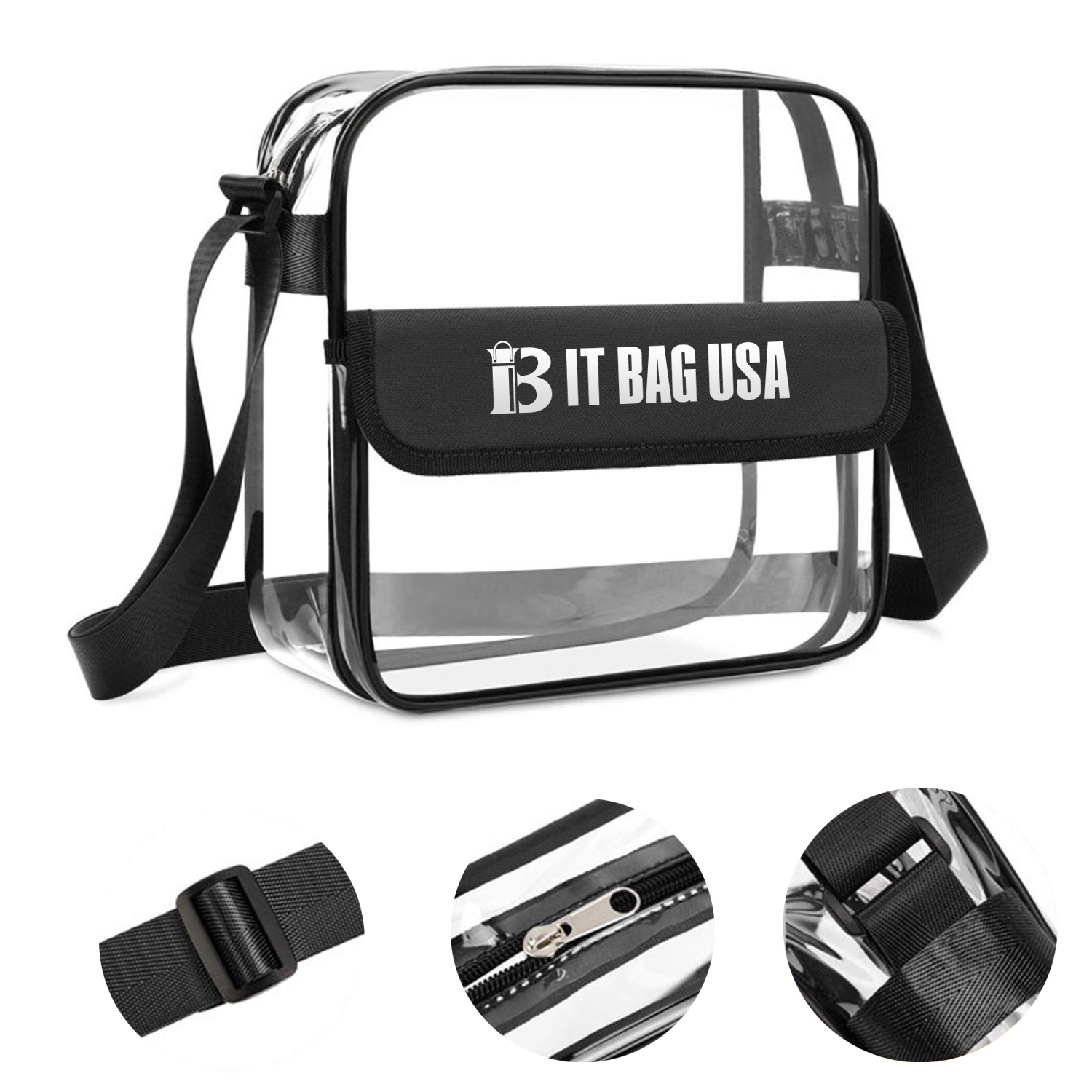 Pvc Clear Shoulder Bag 1