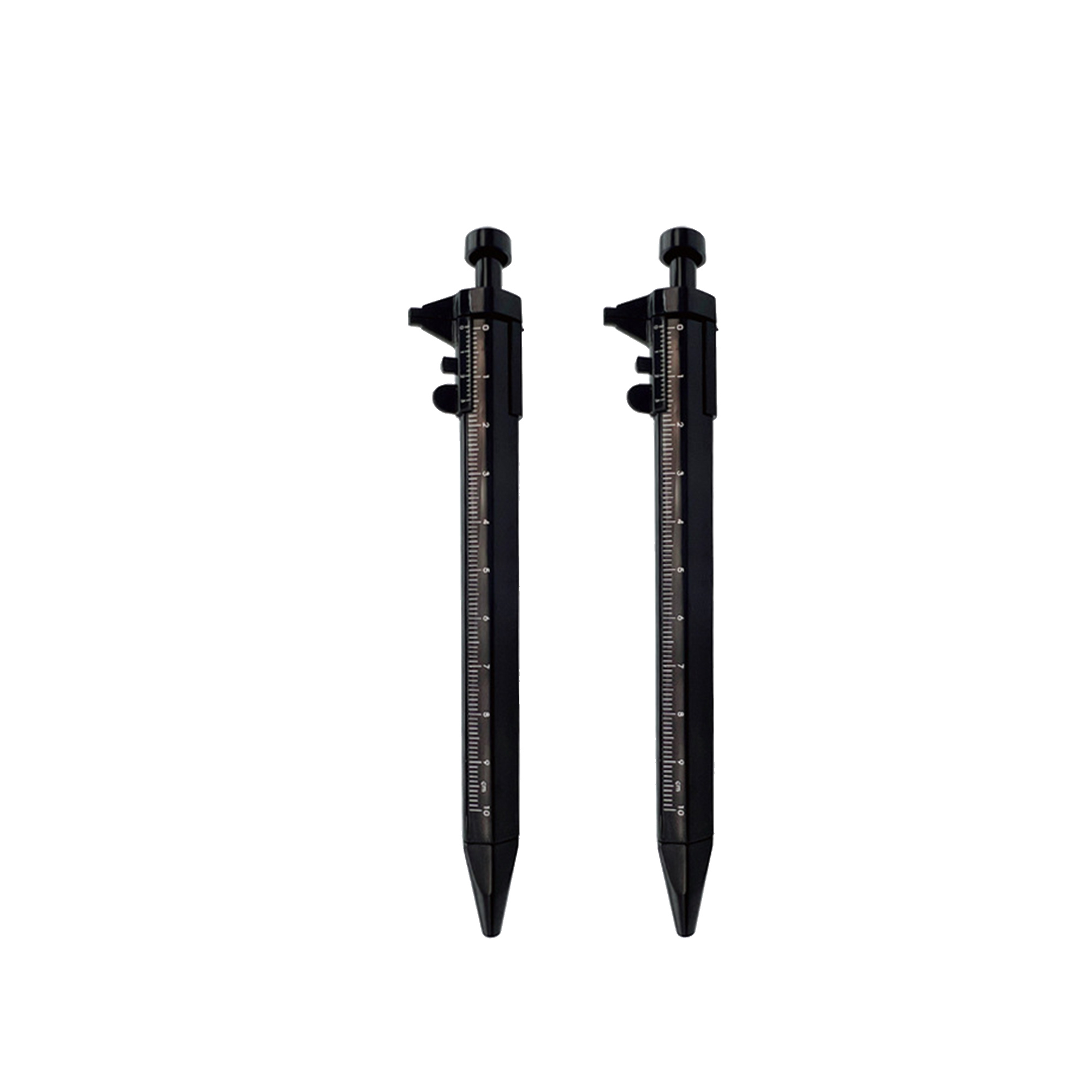 Caliper Ruler Ballpoint Pen 6" Length X 0.5" Width 4
