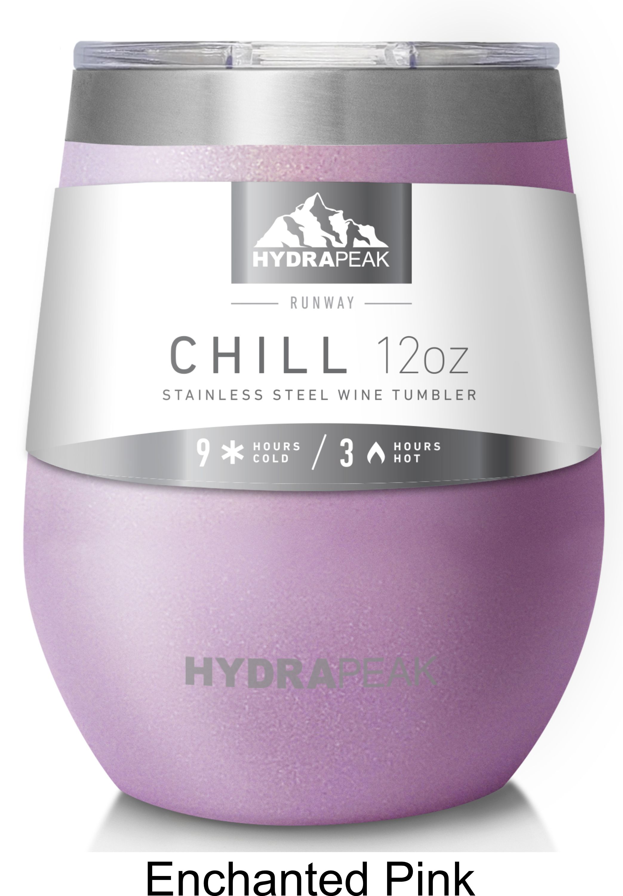 12 Oz. Hydrapeak Chill Wine Tumbler LIFETIME WARRANTY! 11