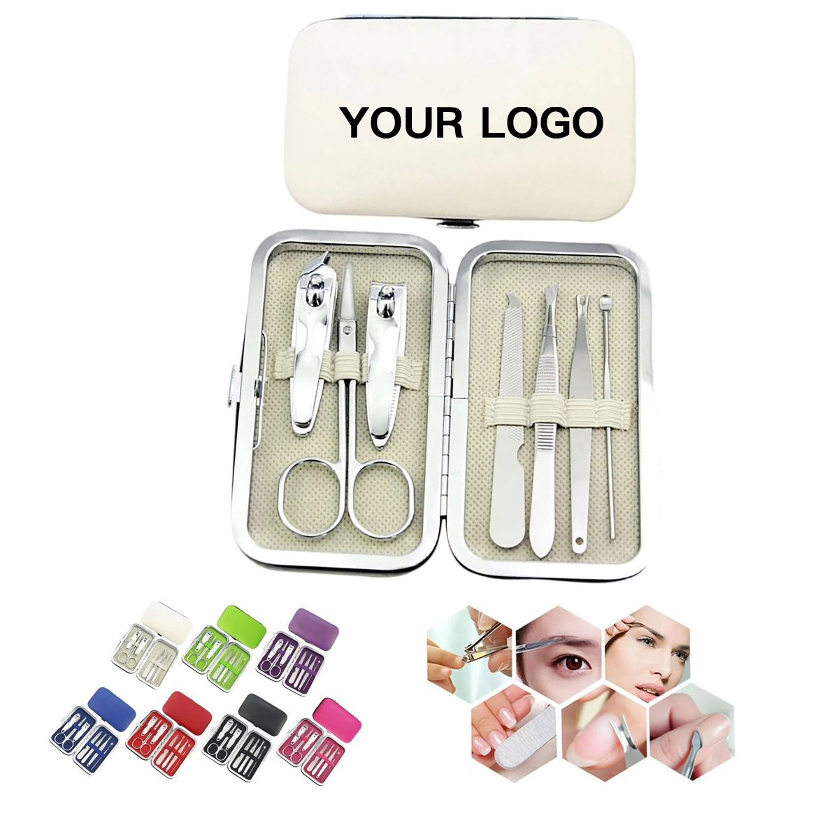 Travel Nail Clippers and Grooming Set 6