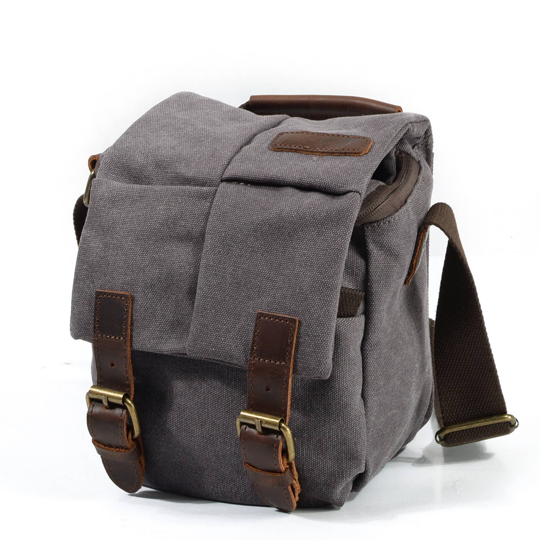 Vintage Canvase Camera Shoulder Messenger Sling Bag 6