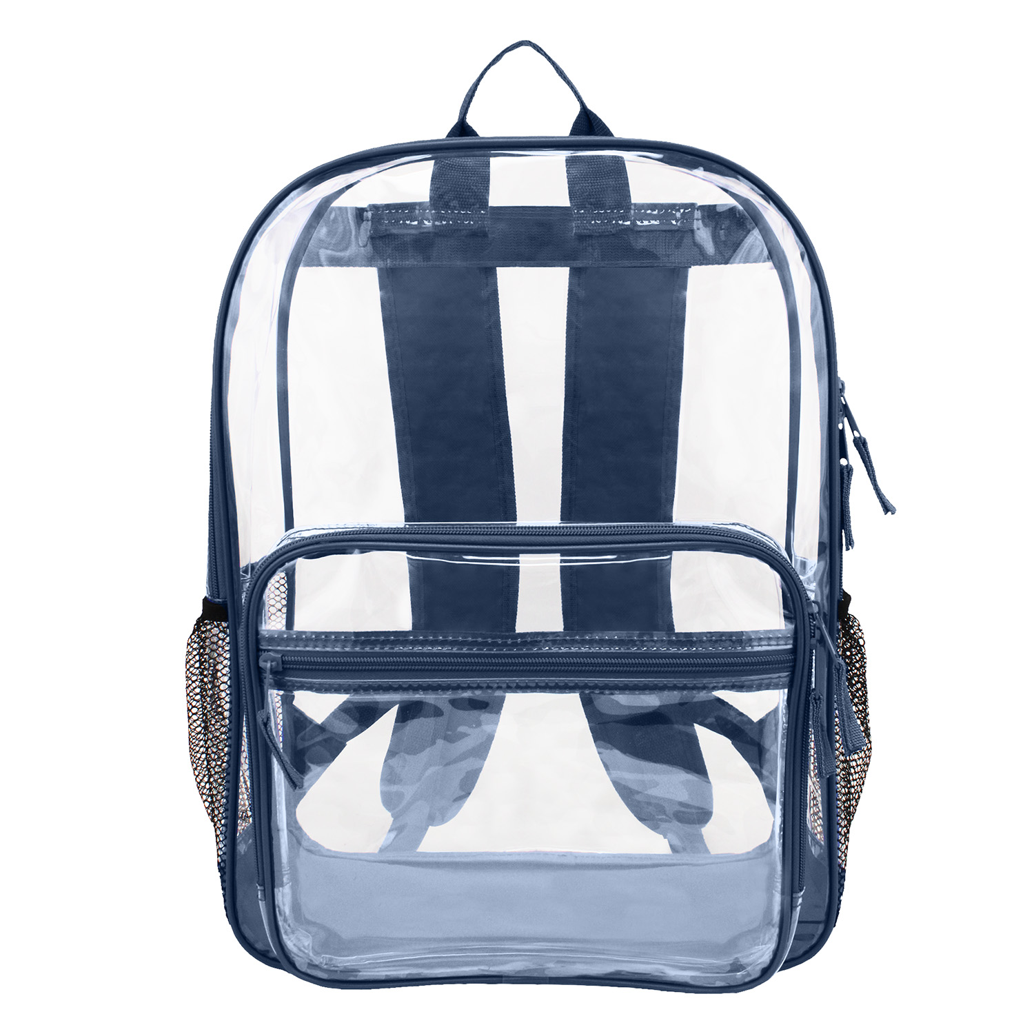 18" Heavy Duty Multi-Function Clear Backpack 8