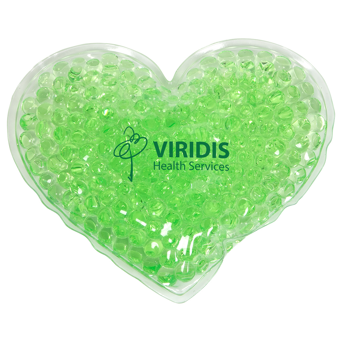 Large Heart Aqua Pearls™ Hot/Cold Pack 10