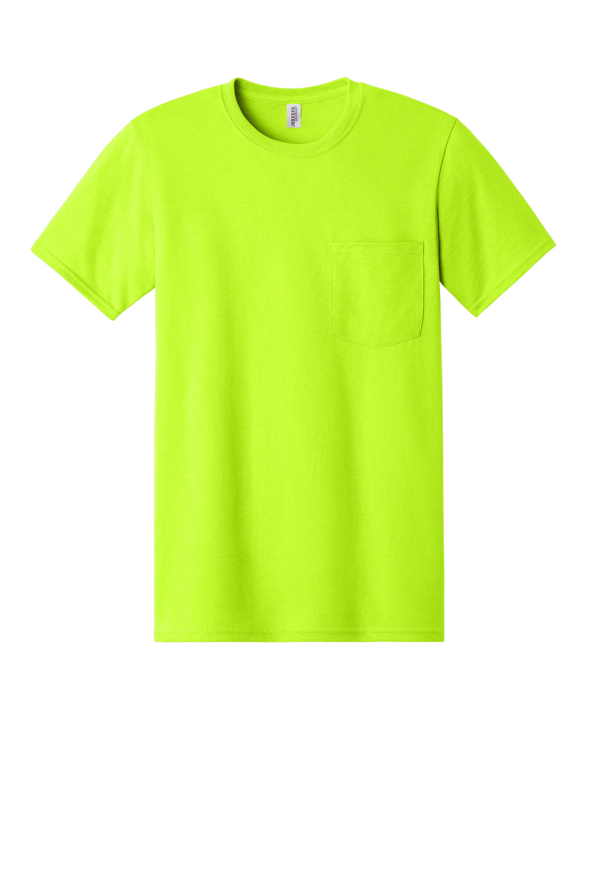 Jerzees - Dri-Power 50/50 Cotton/Poly Pocket T-Shirt. 29MP 79