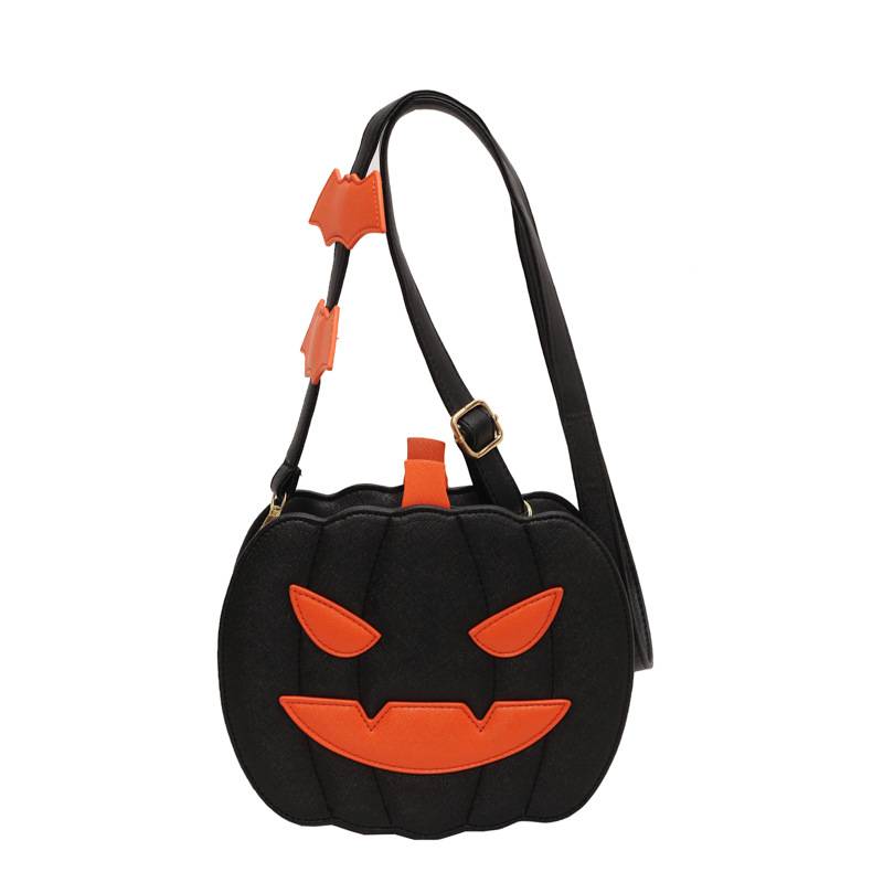 Whimsical Halloween Pumpkin Crossbody Bag 4