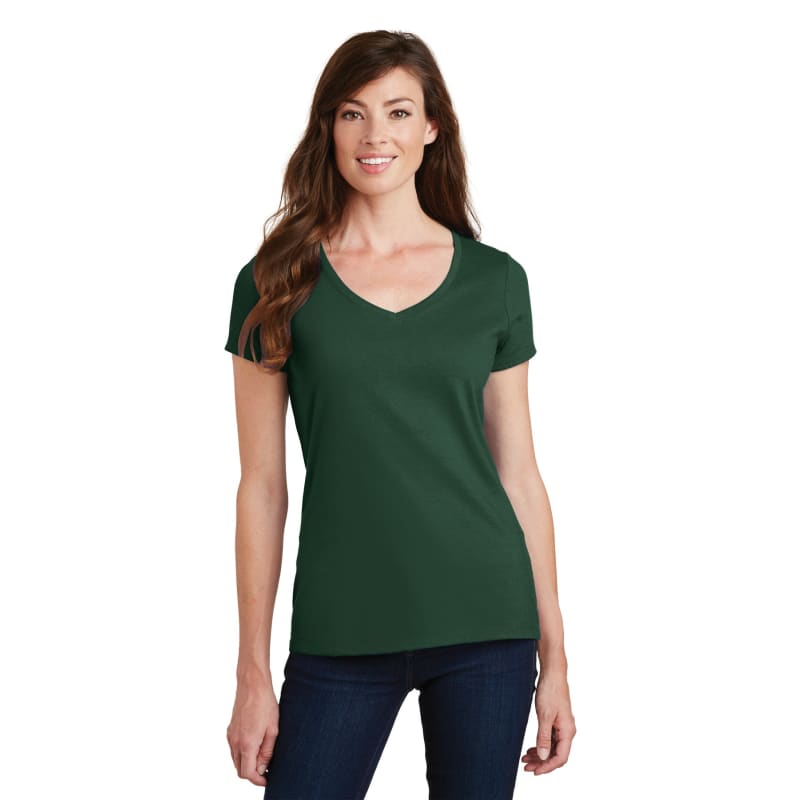 Port & Company Women's Fan Favorite V-Neck Tee. 143