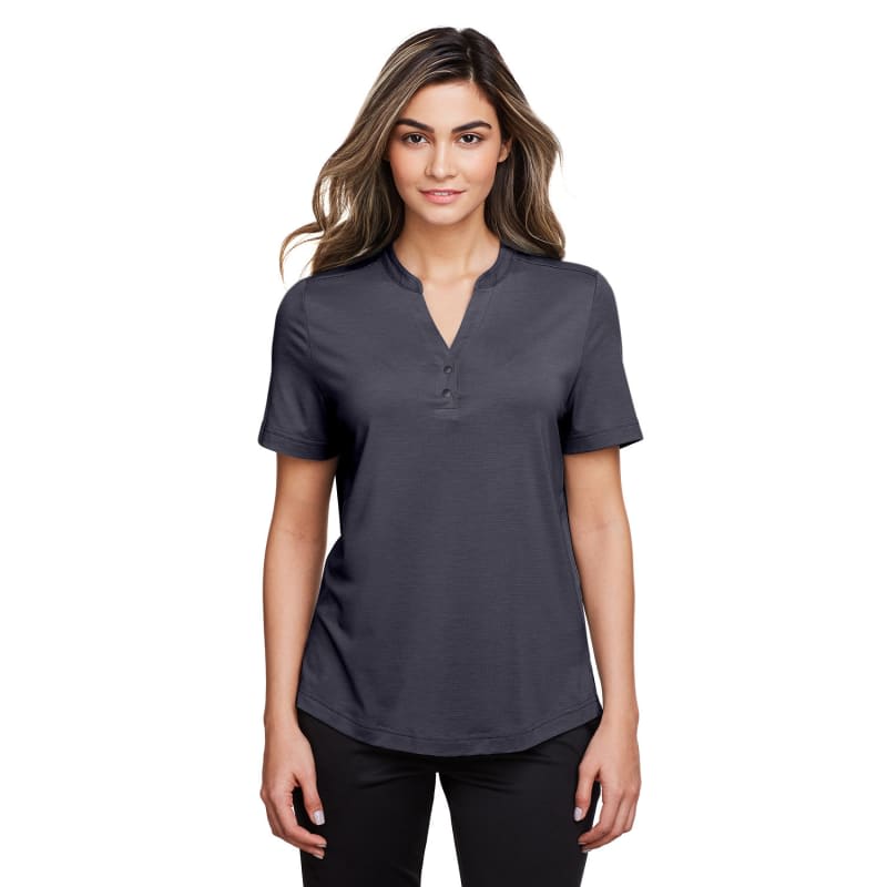 North End Ladies' Jaq Snap-Up Stretch Performance Polo 3