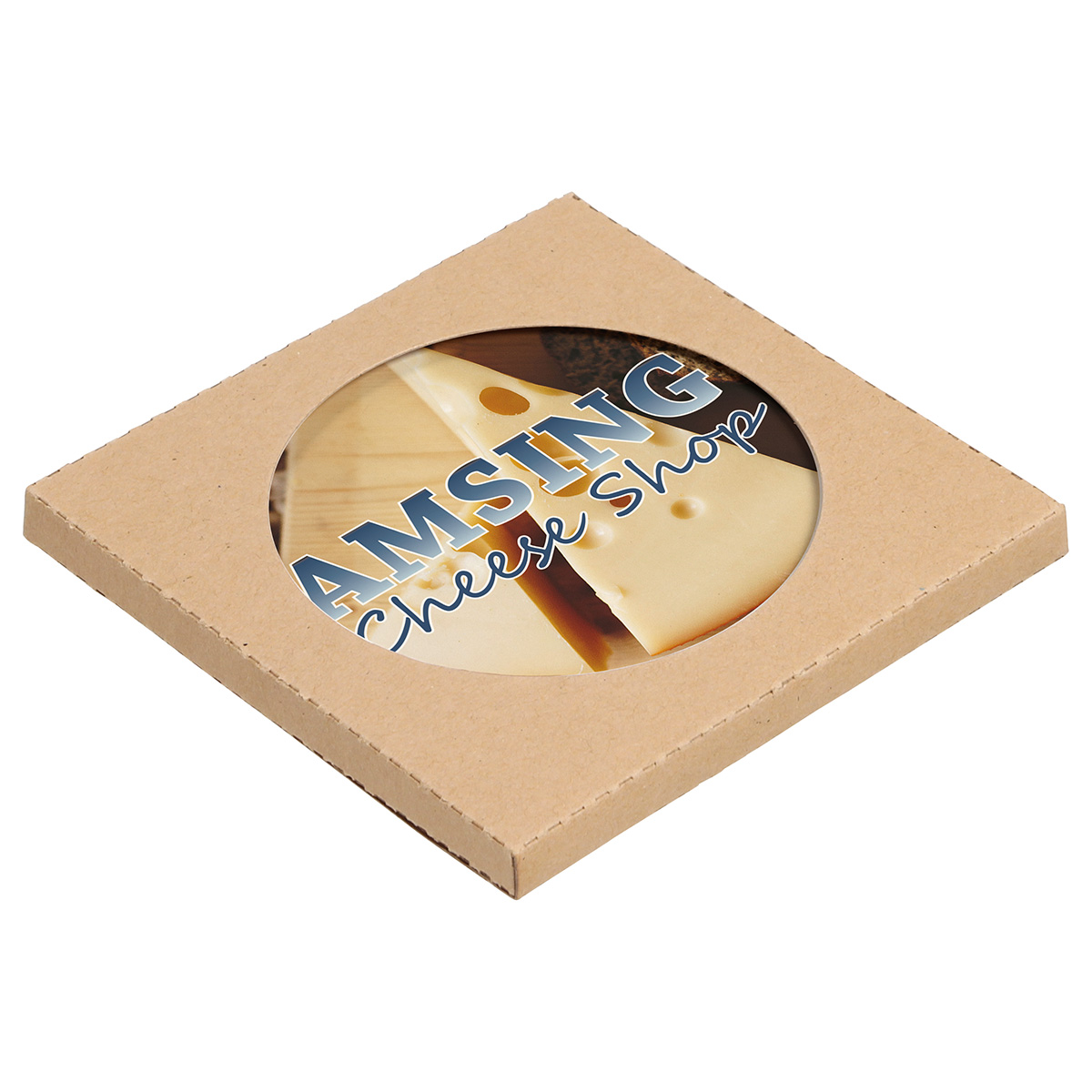 Cobblestone Absorbent Coaster with Cork Base 7