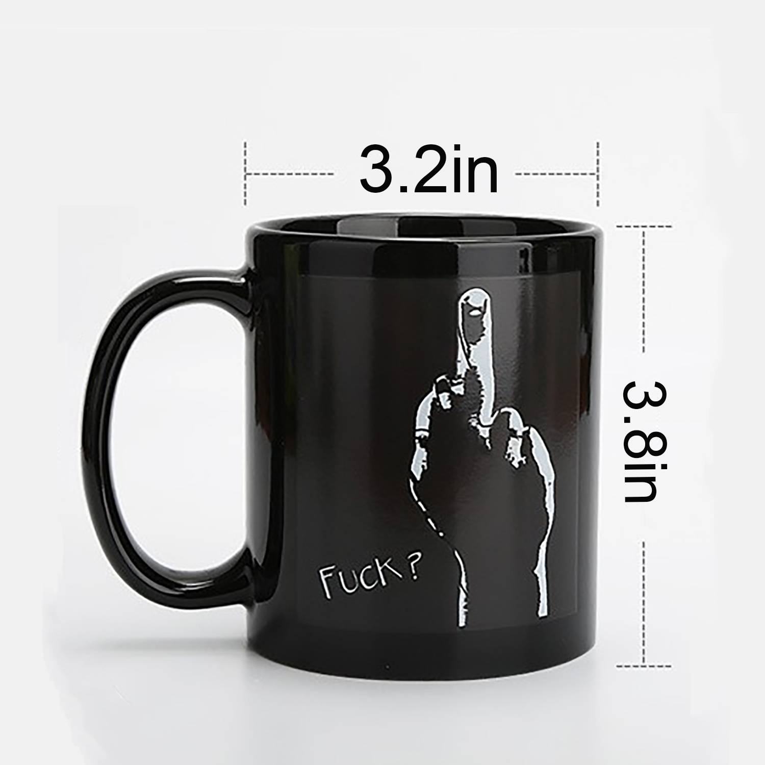 13oz Heat-Activated Color-Changing Ceramic Mug for Office 2