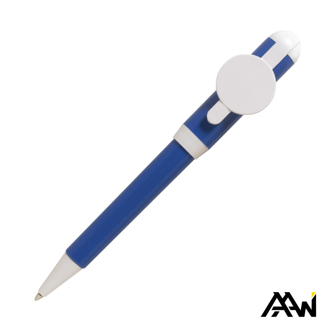 Jumbo QR Billboard Twist Pen - White Accent 2