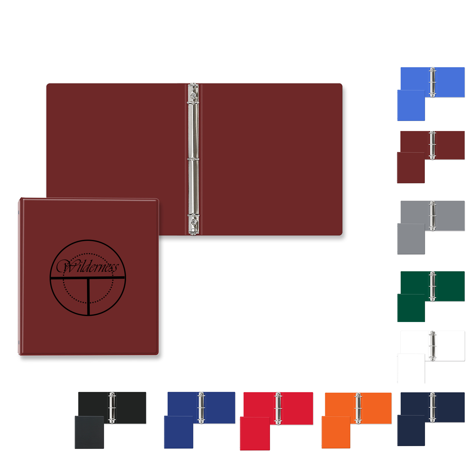 Round Ring Vinyl Binder 2