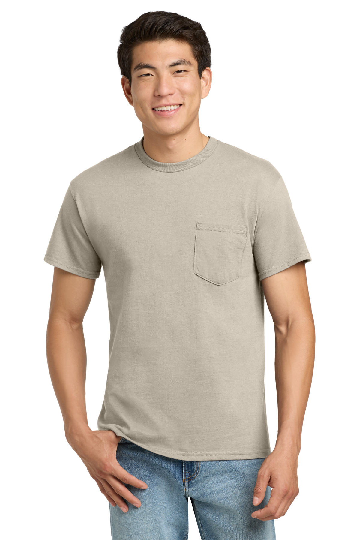 Gildan - Ultra Cotton 100% US Cotton T-Shirt with Pocket. 2300 63