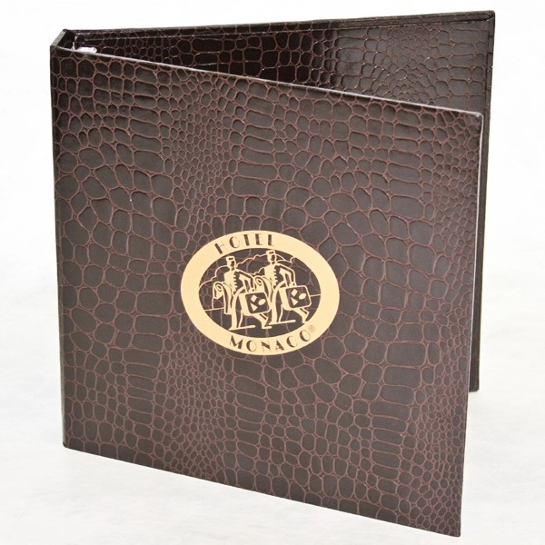 5 1/2" x 8 1/2" Book Cloth 1/2 to 2" Capacity Ring Binder 1