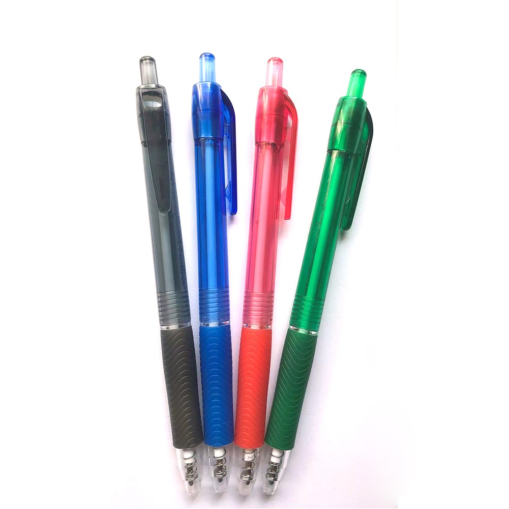 Plastic Pen With Rubber Grip 1