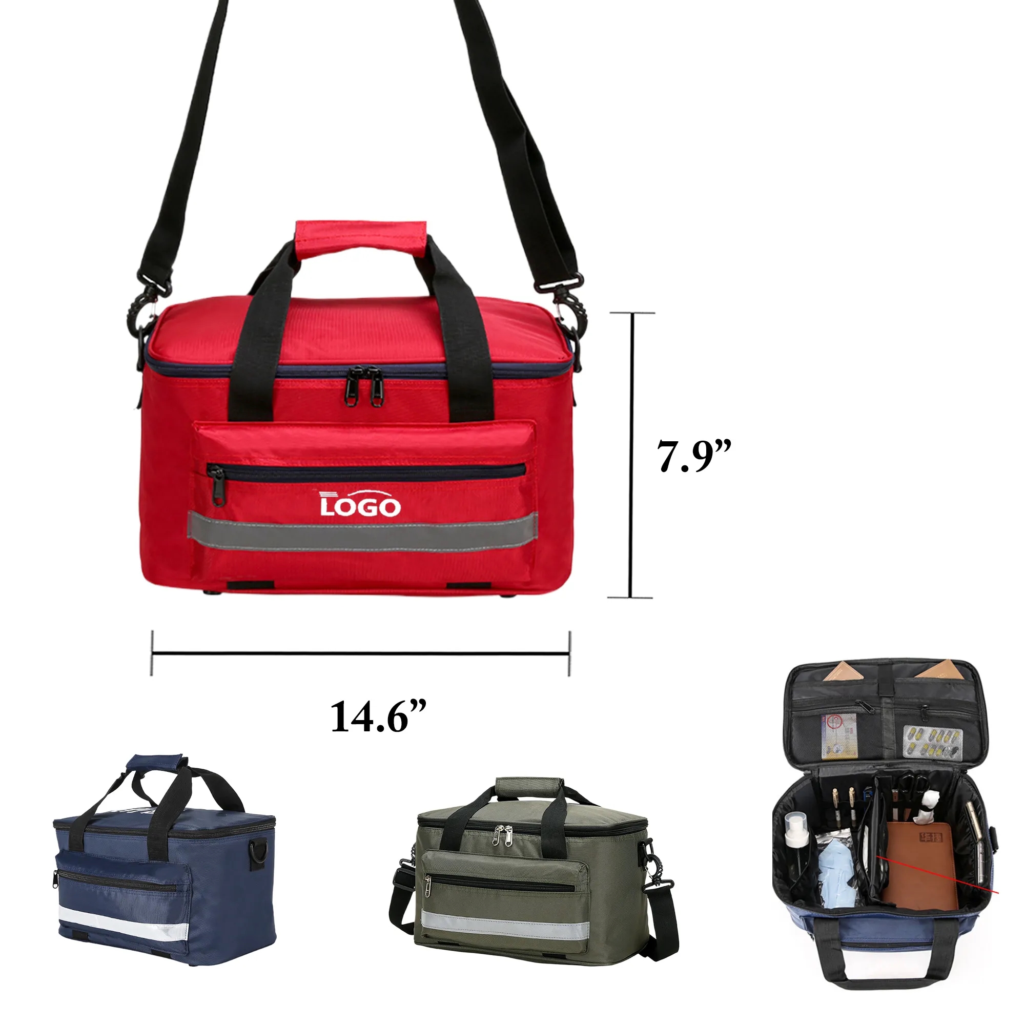 MOQ5 Portable First Aid Kit for Home and Travel 2